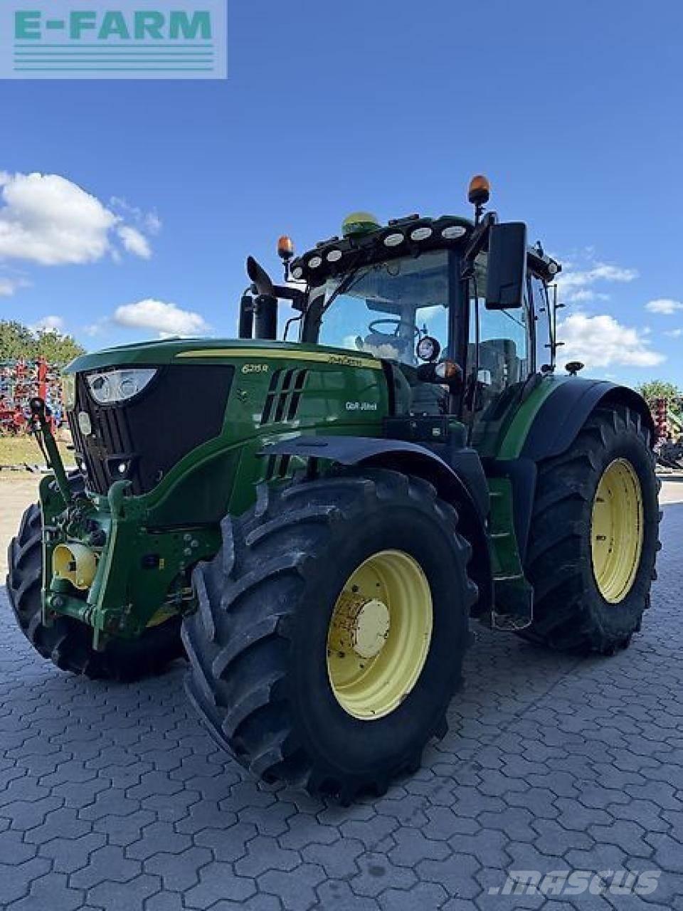 John Deere 6215r Traktoriai