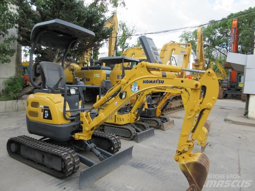 Komatsu PC 18 Mini ekskavatoriai < 7 t