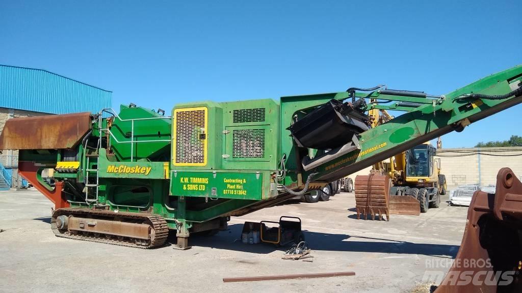 McCloskey J40 Mobilūs smulkintuvai