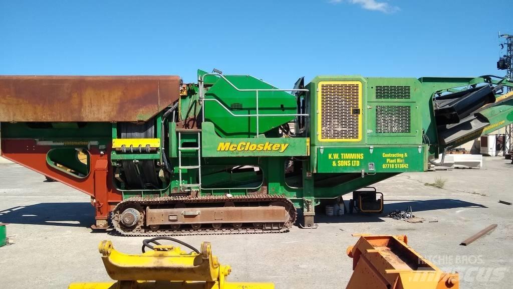 McCloskey J40 Mobilūs smulkintuvai