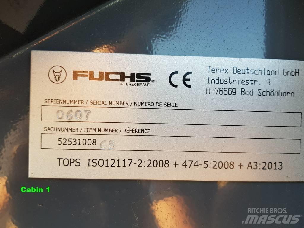 Fuchs F series Cabin Kabinos ir interjeras