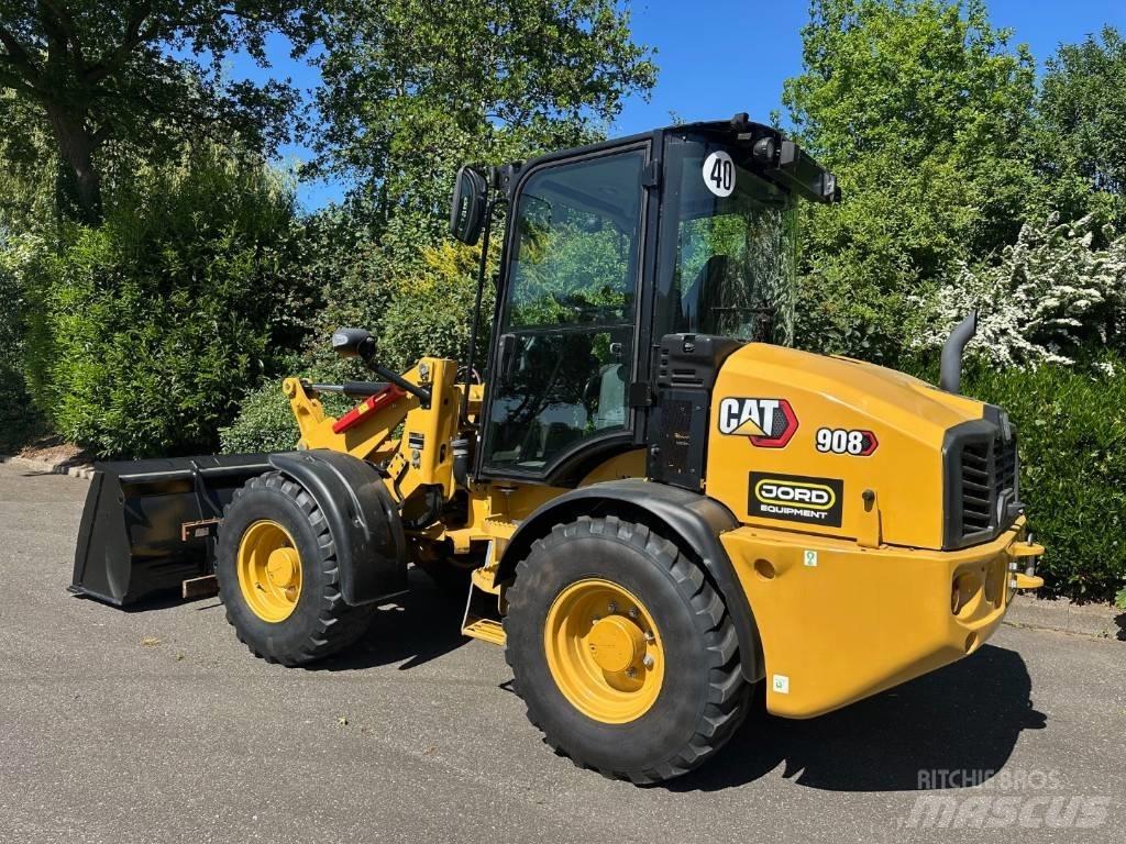 CAT 908 Naudoti ratiniai krautuvai