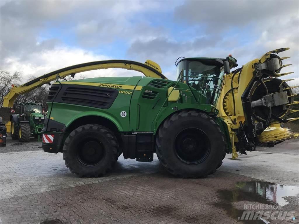 John Deere 8600 Pašarų ruošimo technika