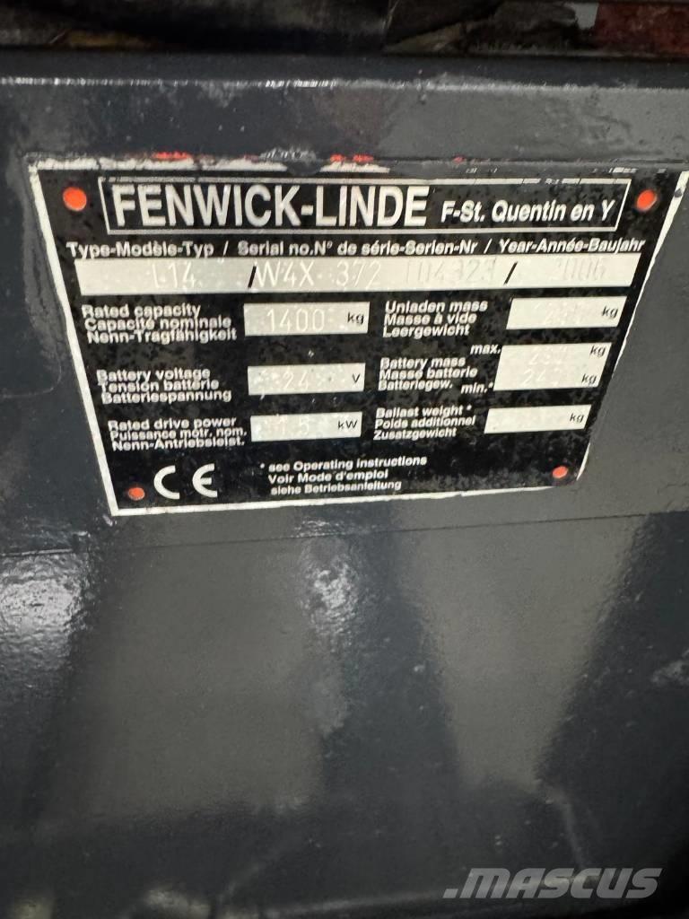Linde 10848 L14 Šakiniai krautuvai - Kita