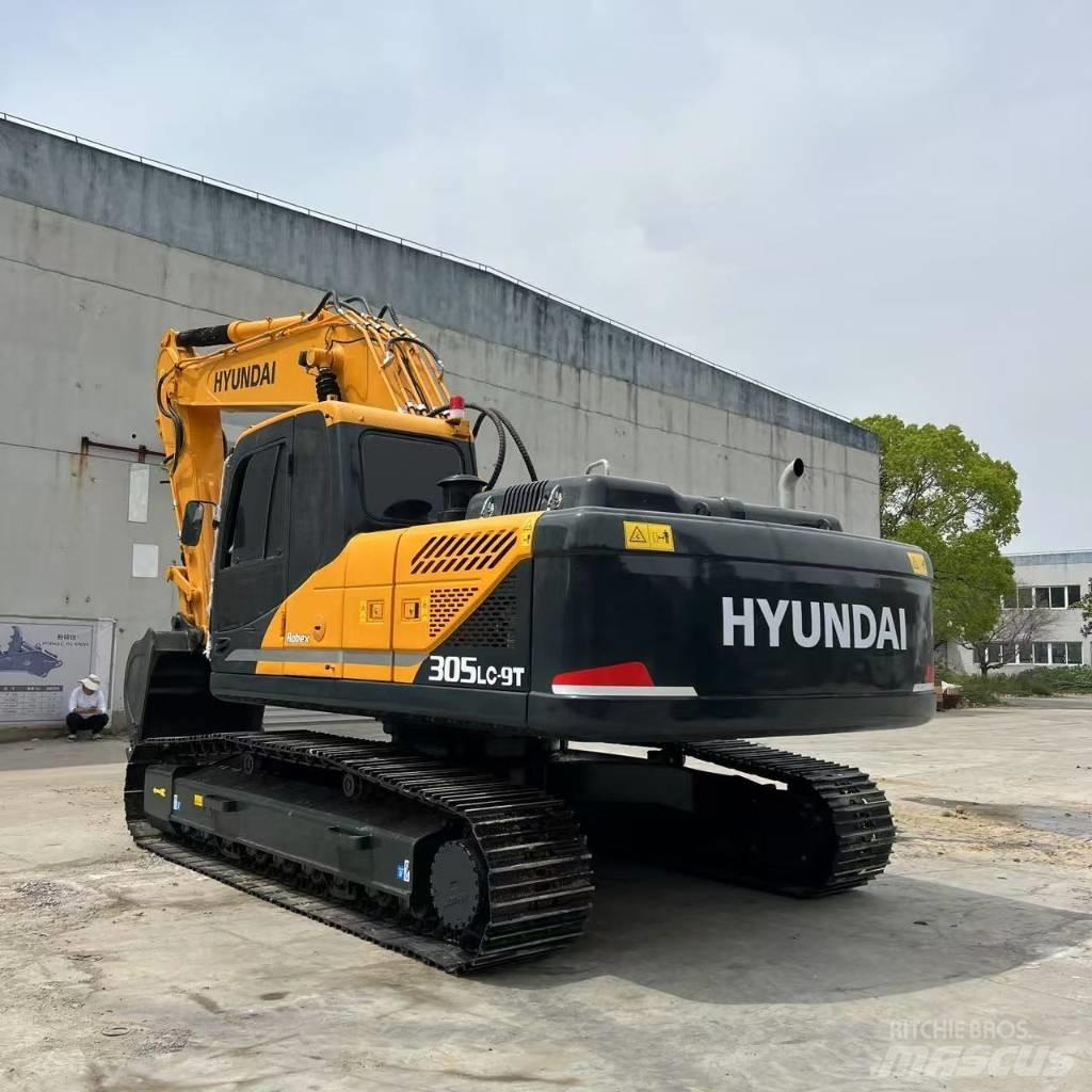 Hyundai R305LC-9T Vikšriniai ekskavatoriai