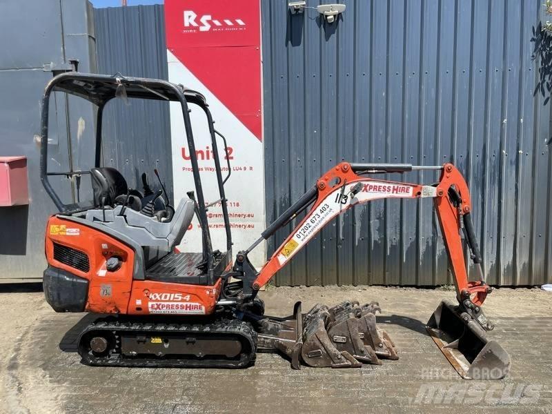Kubota KX 015-4 Mini ekskavatoriai < 7 t