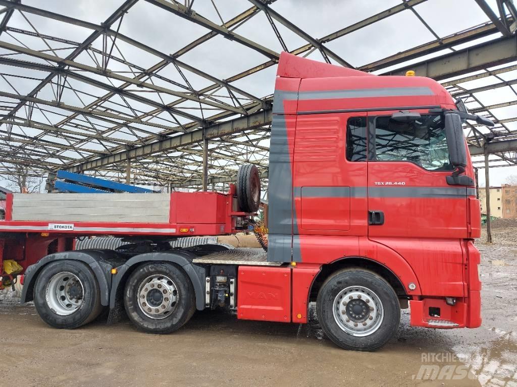 MAN TGX 26.440 Naudoti vilkikai