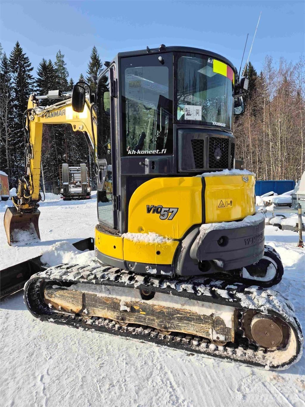 Yanmar VIO 57 Mini ekskavatoriai < 7 t