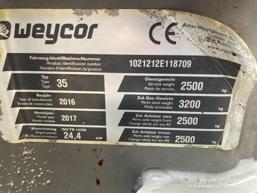 Weycor AR35 Mini krautuvai