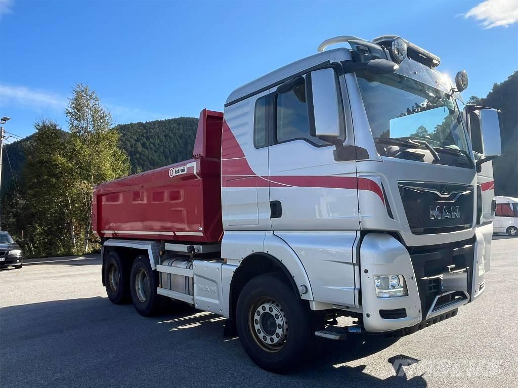 MAN TGX 26.580  6x4 Savivarčių priekabų vilkikai