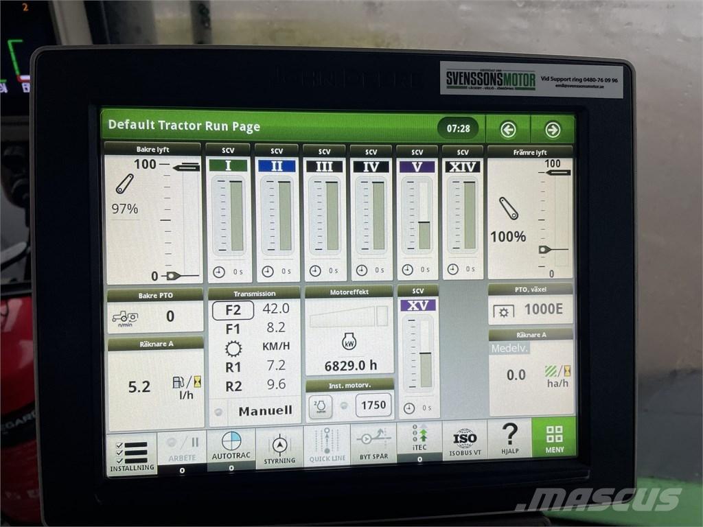 John Deere 7230R Traktoriai