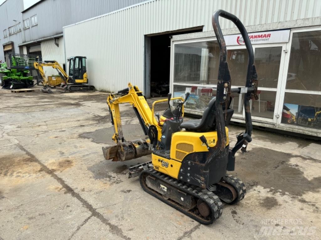 Yanmar SV08 (1C096) Mini ekskavatoriai < 7 t