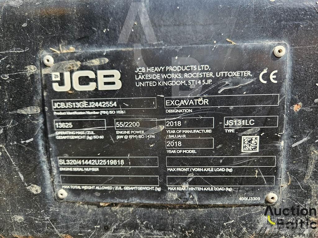 JCB JS 131LC Vikšriniai ekskavatoriai