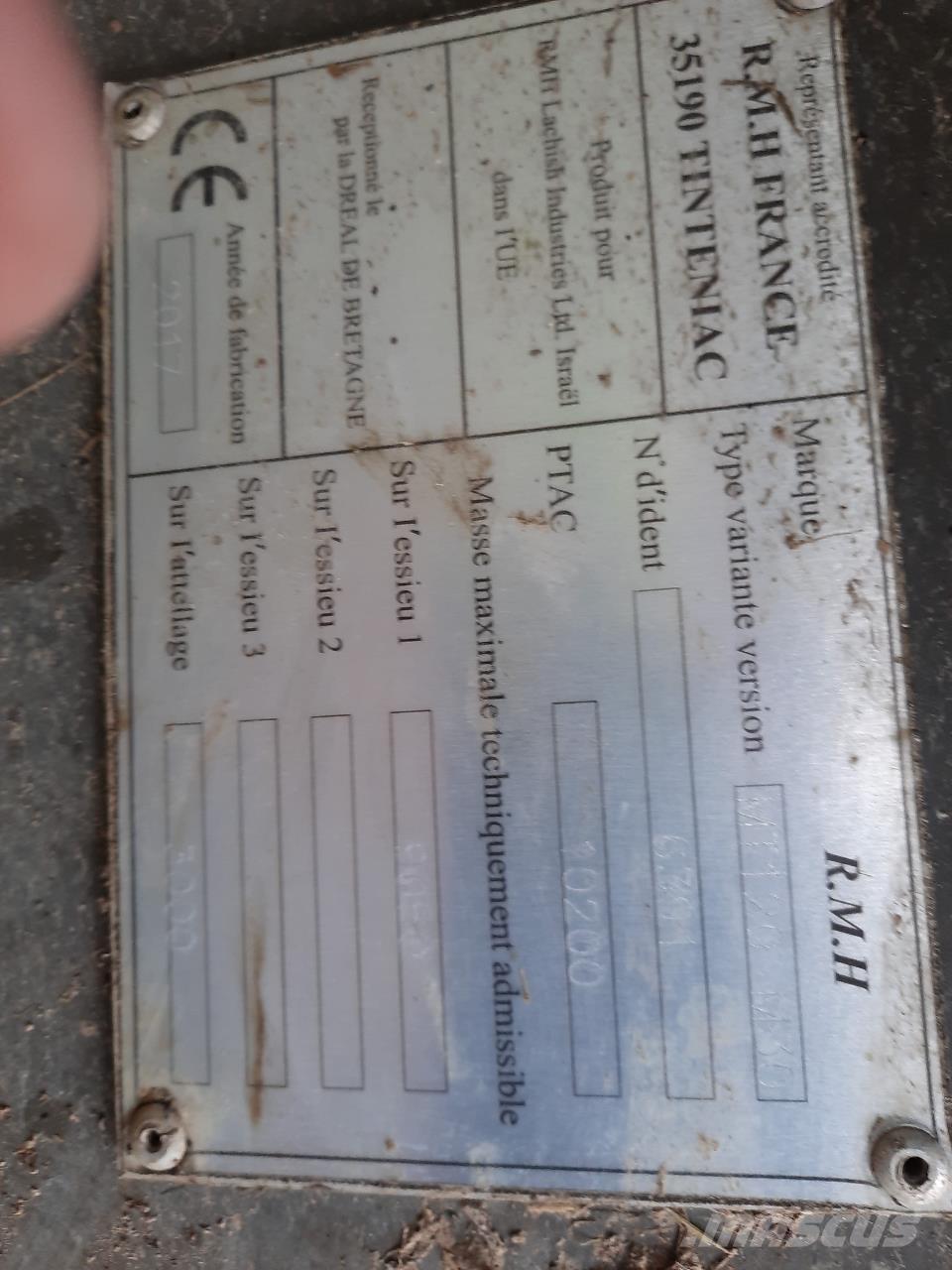 RMH Mixell 302 Pakrovimo įrenginiai