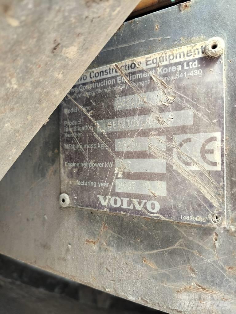 Volvo EC 210 B LC Vikšriniai ekskavatoriai