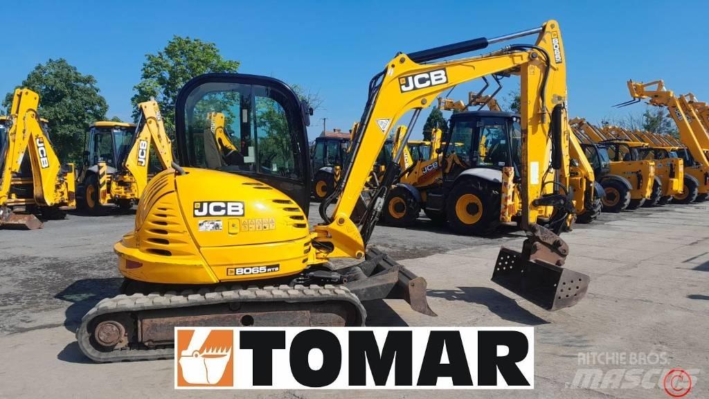 JCB 8065 RTS Mini ekskavatoriai < 7 t