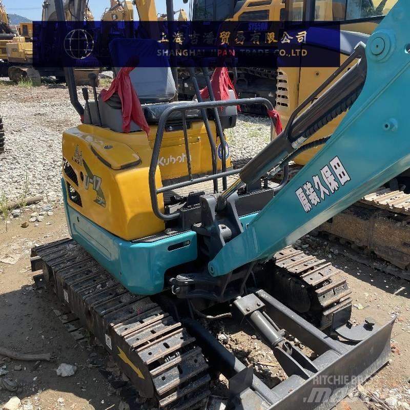 Kubota U 17 Mini ekskavatoriai < 7 t
