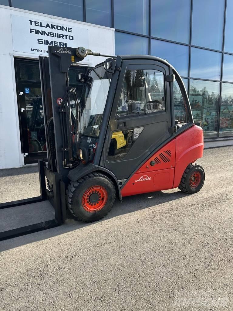 Linde H35D Dyzeliniai krautuvai