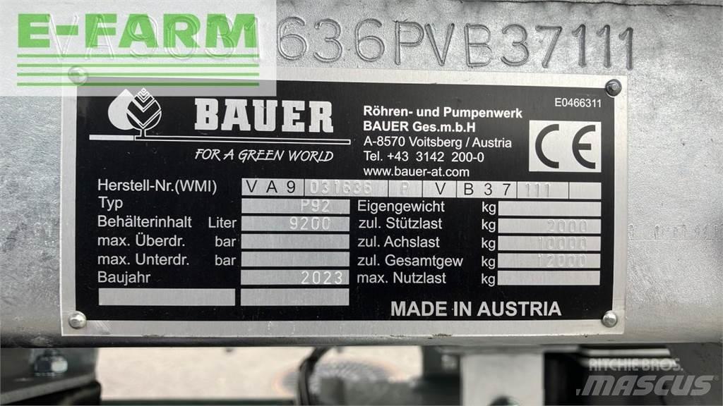 Bauer P 92 Mėšlo barstytuvai