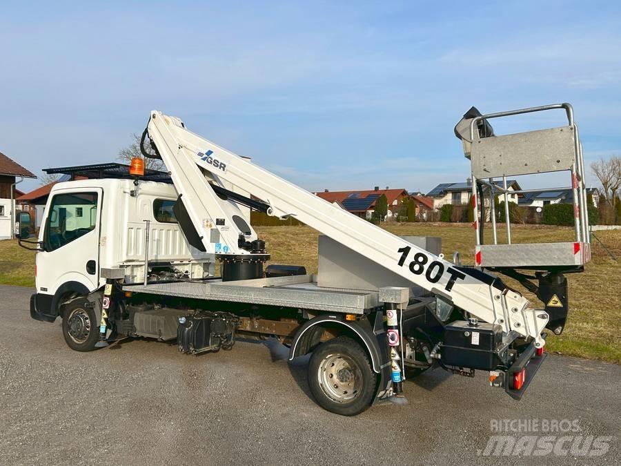 GSR B180T Ant vilkikų montuojamos kėlimo platformos