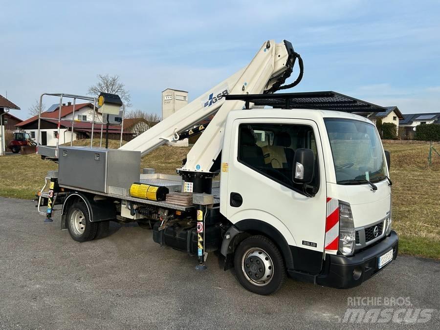 GSR B180T Ant vilkikų montuojamos kėlimo platformos