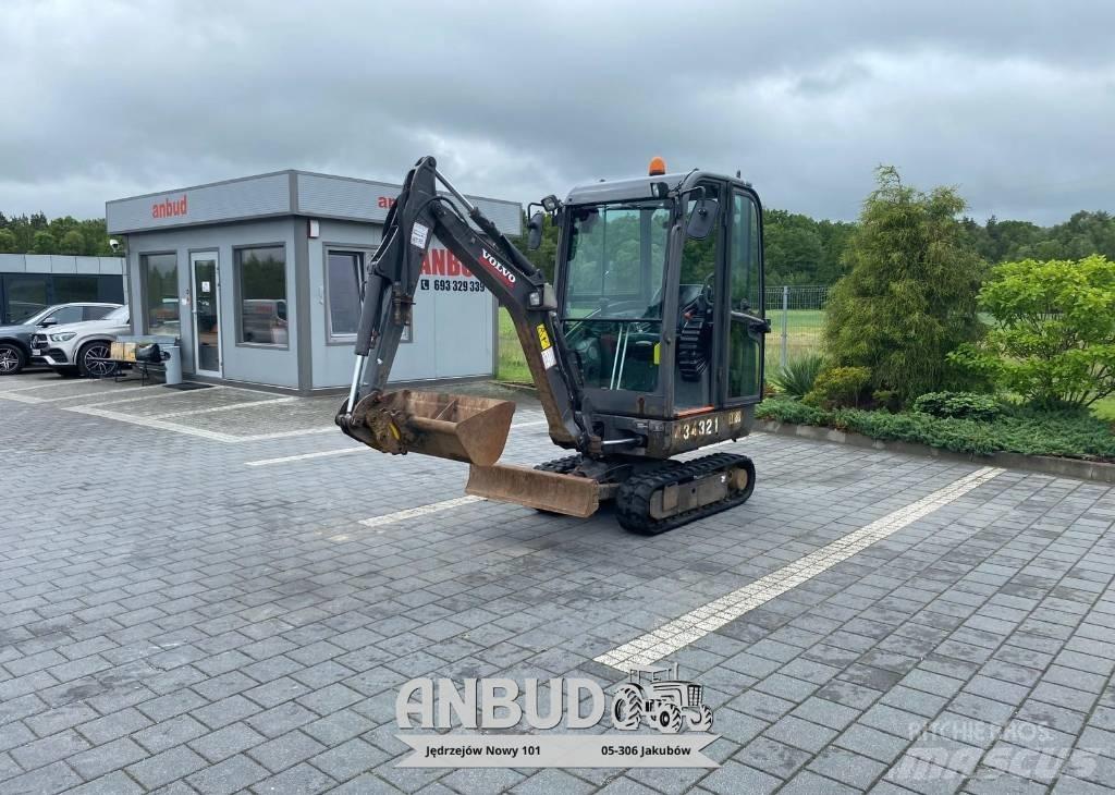 Volvo EC18D Mini ekskavatoriai < 7 t