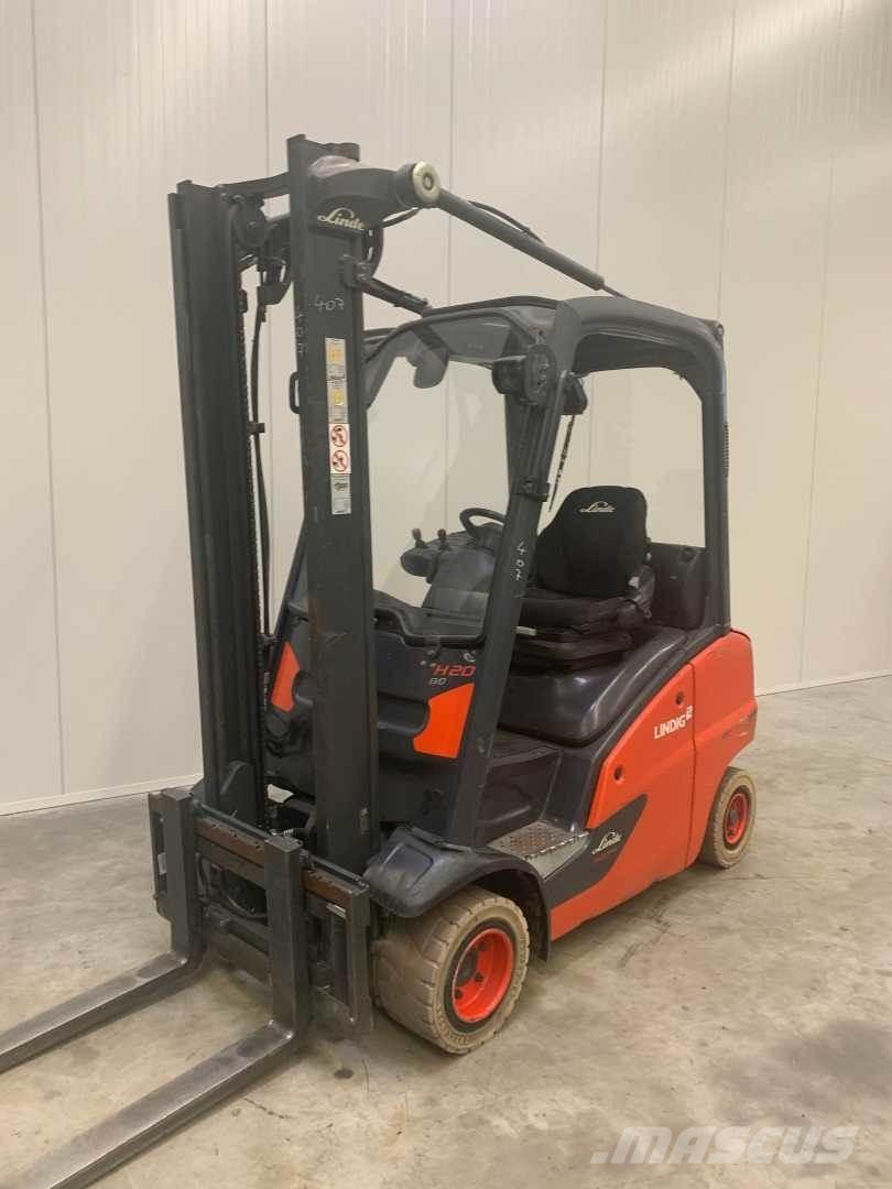 Linde H20T LPG (dujiniai) krautuvai