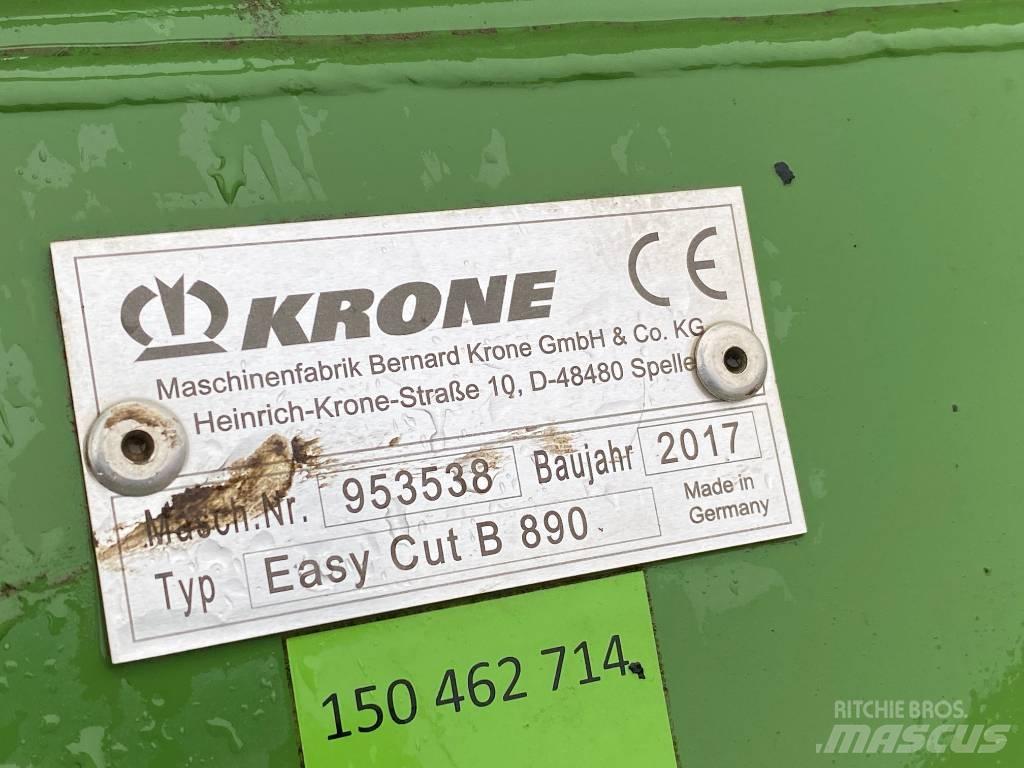 Krone Easy Cut B890 Šienapjovės
