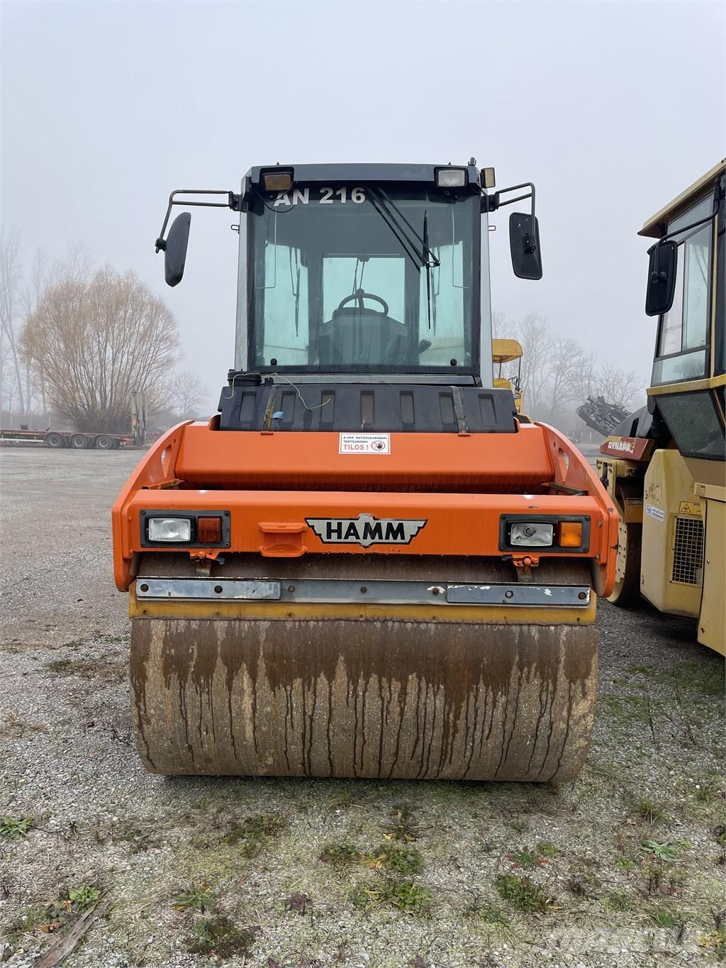 Hamm HD 90 Porinių būgnų volai