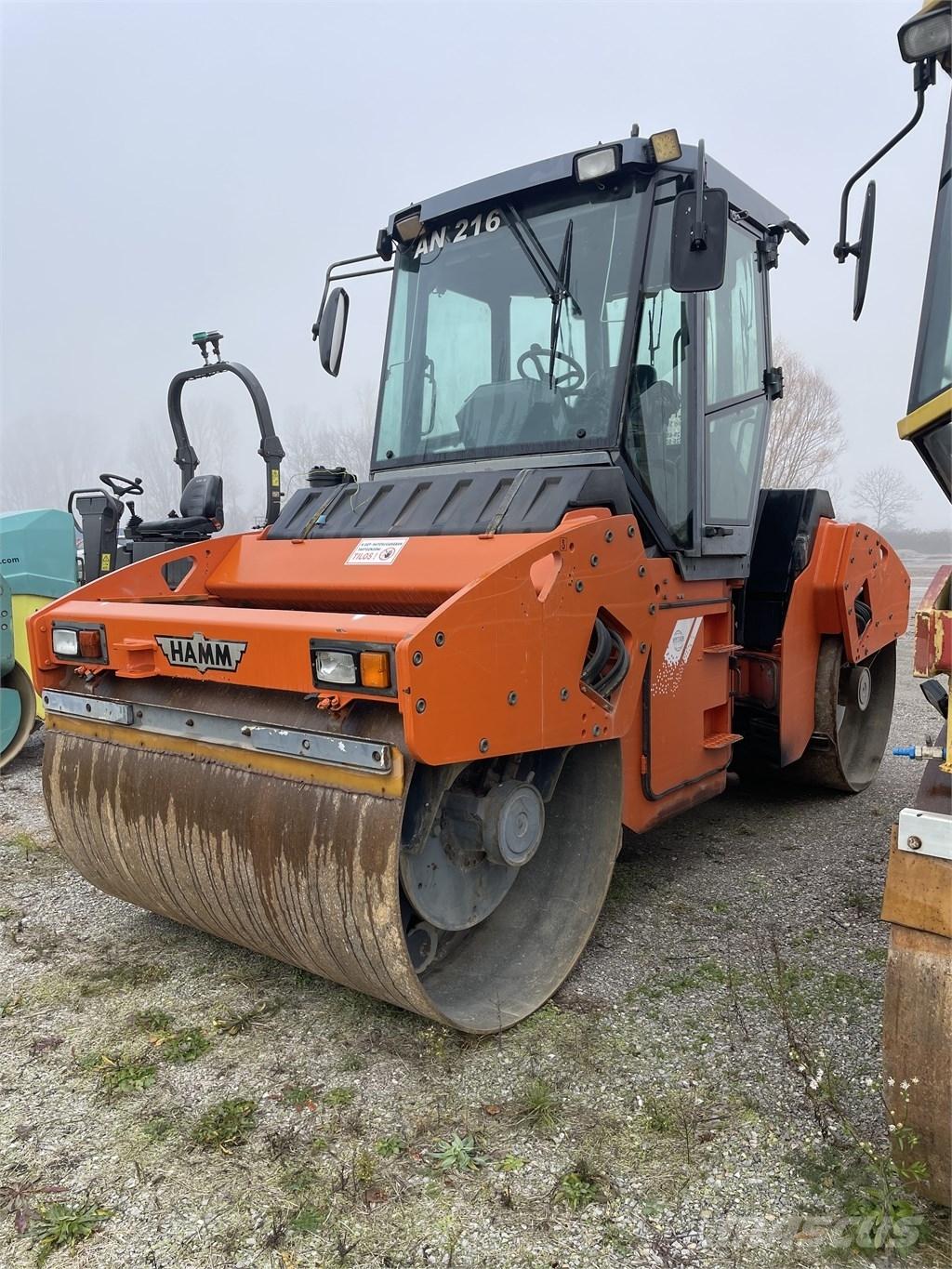 Hamm HD 90 Porinių būgnų volai