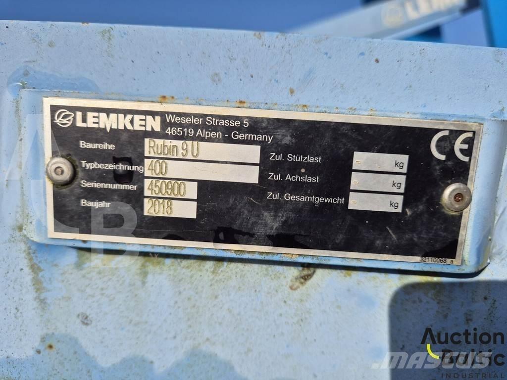 Lemken Rubin 9 U Diskinės akėčios