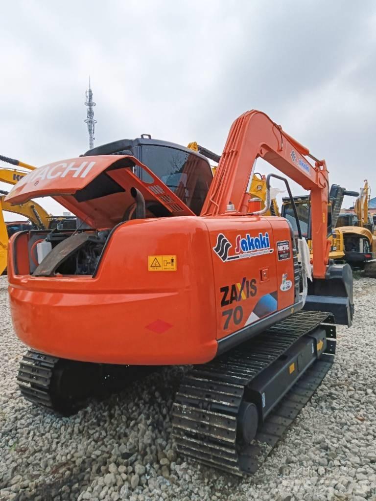 Hitachi ZX 70 Mini ekskavatoriai < 7 t