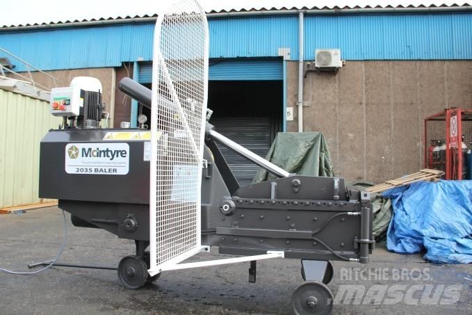 McIntyre Metal Baler Pramoniniai presai