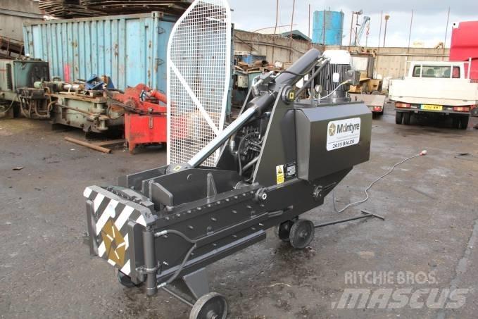 McIntyre Metal Baler Pramoniniai presai