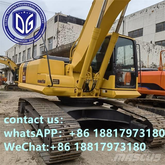 Komatsu PC220-7 Vikšriniai ekskavatoriai