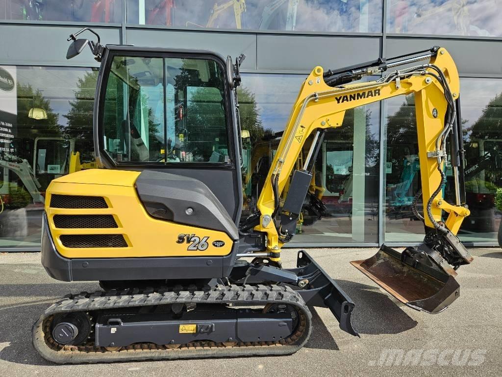 Yanmar SV 26 Mini ekskavatoriai < 7 t