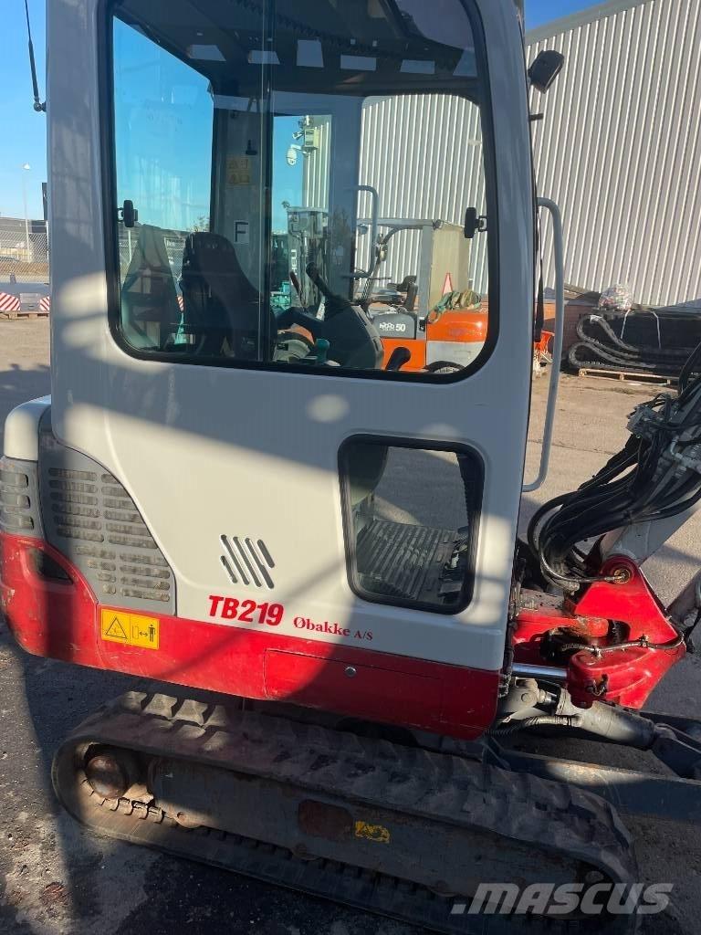 Takeuchi TB 219 Mini ekskavatoriai < 7 t