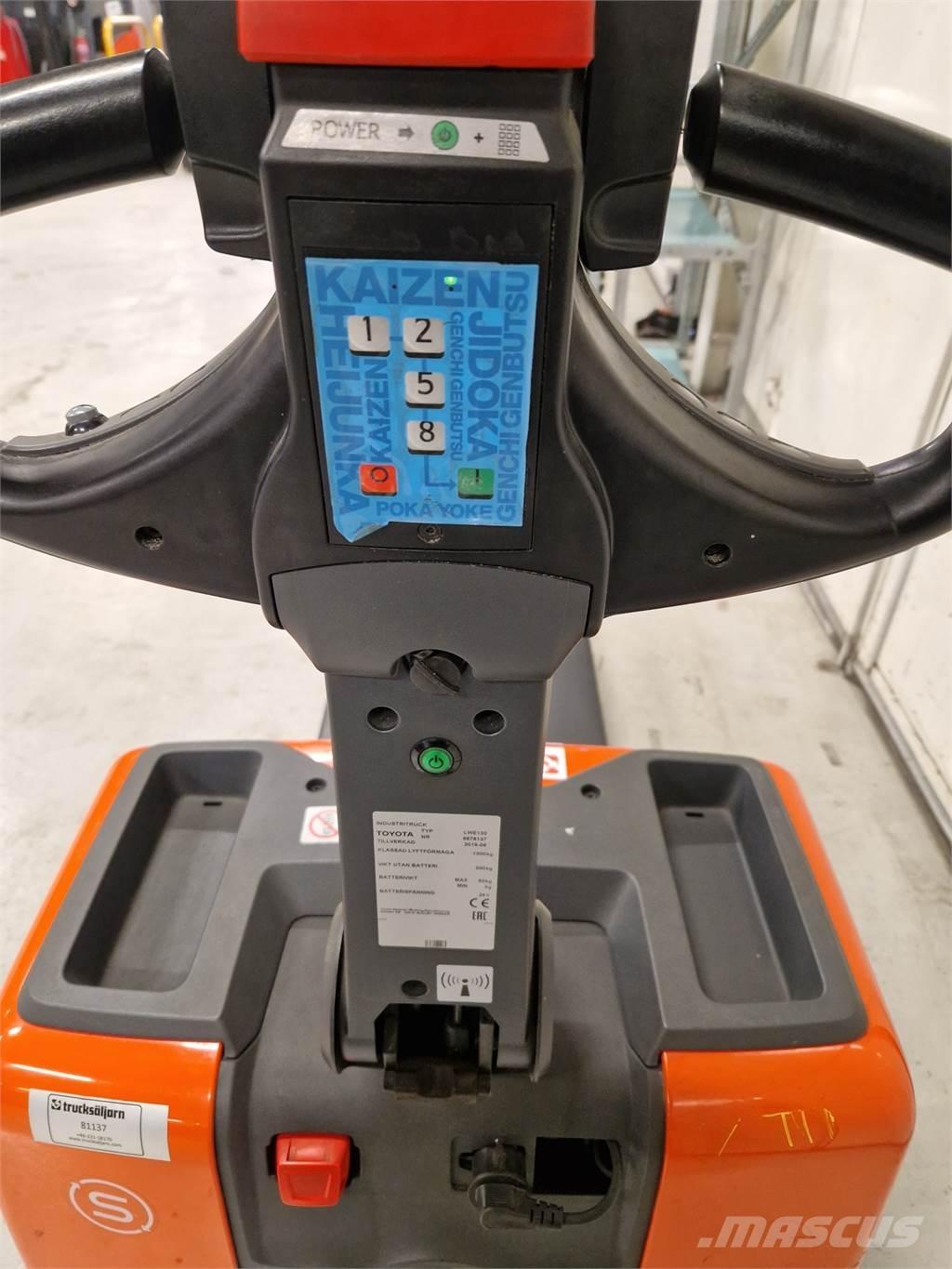 Toyota LWE130 Rankiniai vėžimėliai