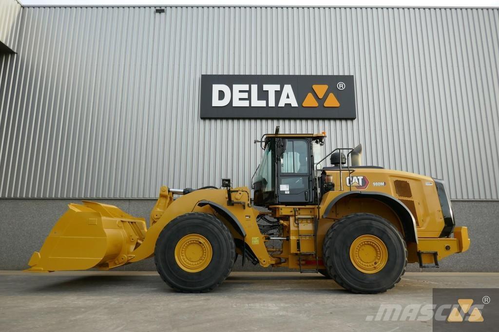 CAT 980M Naudoti ratiniai krautuvai