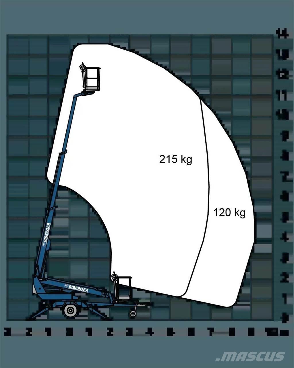 Dino 135T II Kiti keltuvai ir platformos