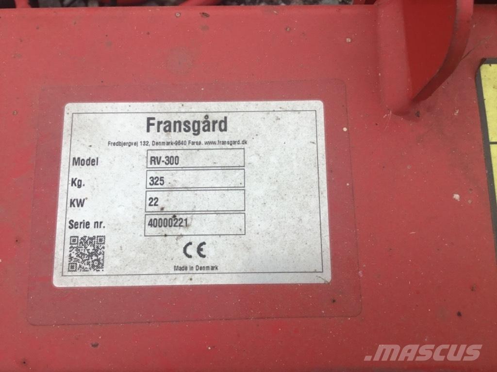 Fransgård RV 300 Šieno grėbliai ir vartytuvai