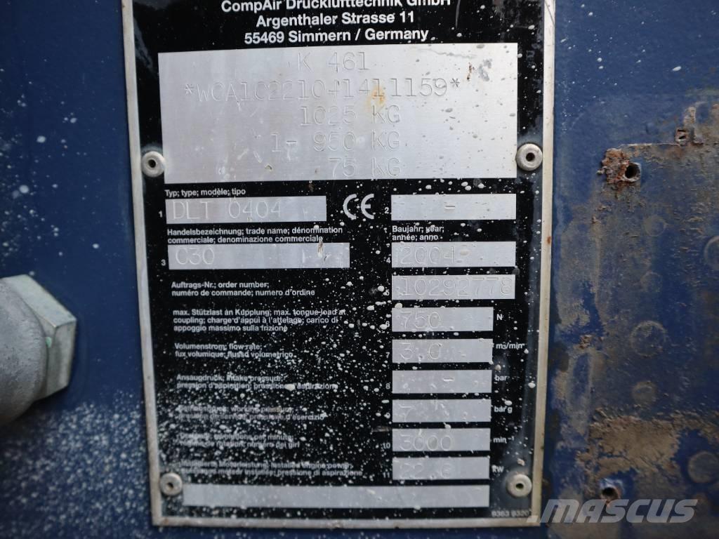 Compair DLT 0404 Kompresoriai