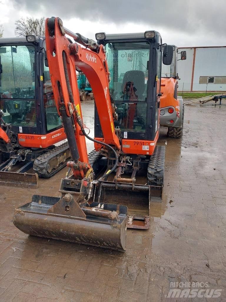 Kubota KX 019-4 Mini ekskavatoriai < 7 t