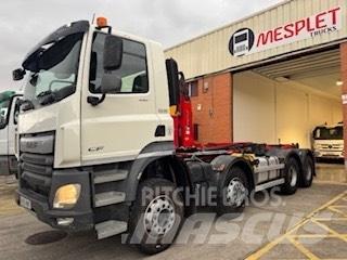 DAF Cf 430 Konteinerių nuožulnaus pakėlimo ant platformos krautuvai