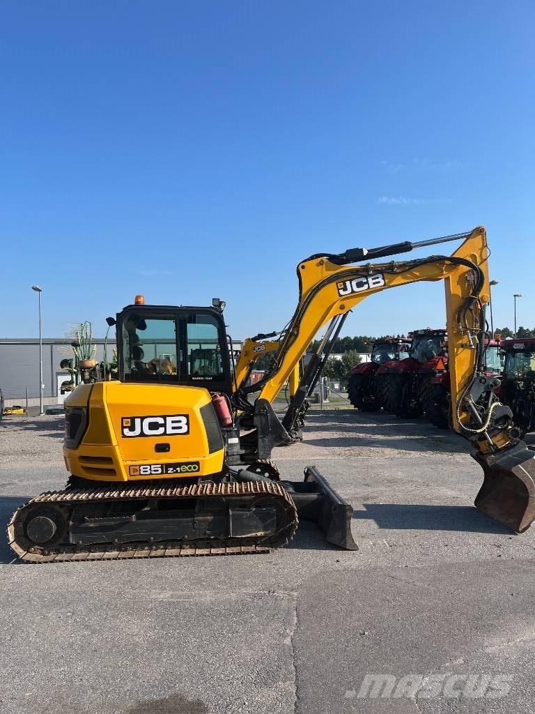 JCB 85 Z-1 ECO Vidutinės galios ekskavatoriai 7-12 t