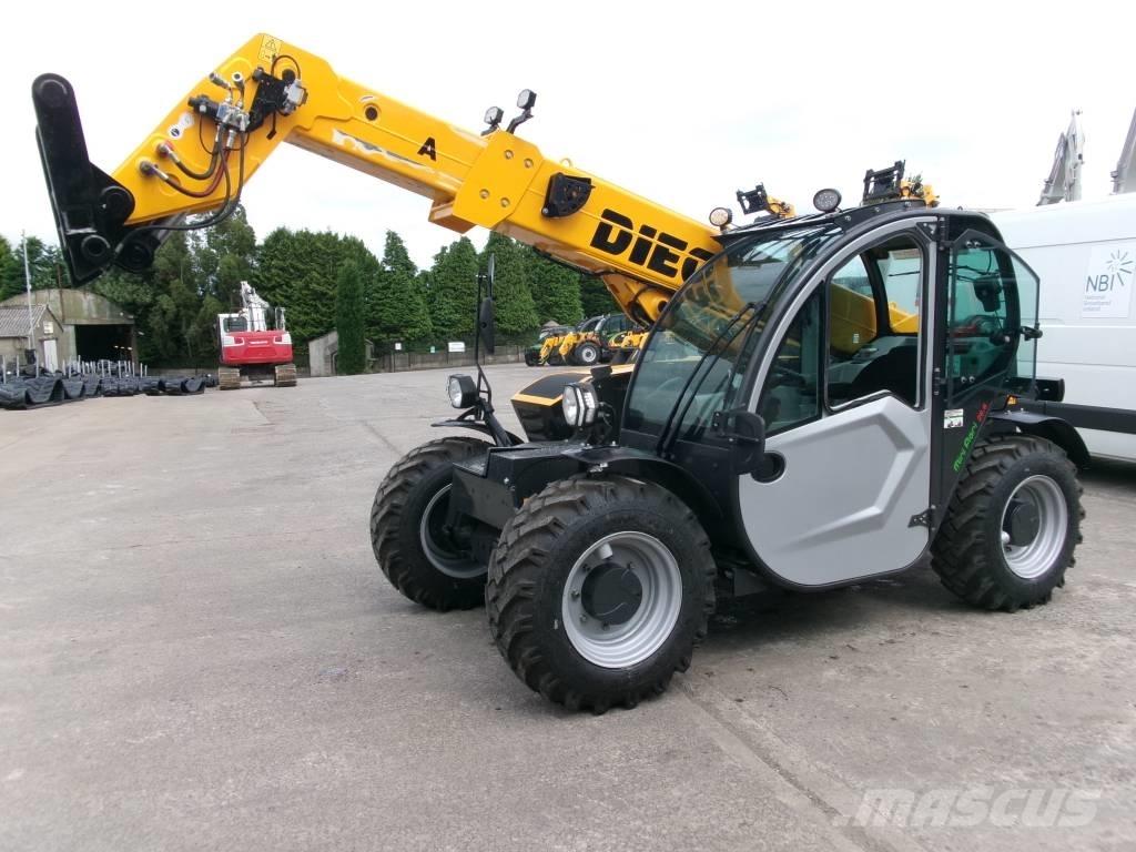 Dieci Mini Agri 26.6 Teleskopiniai krautuvai žemės ūkiui