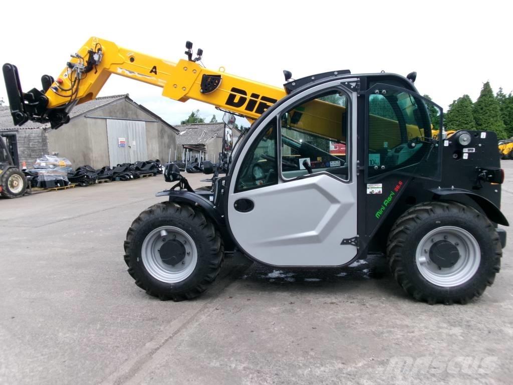 Dieci Mini Agri 26.6 Teleskopiniai krautuvai žemės ūkiui