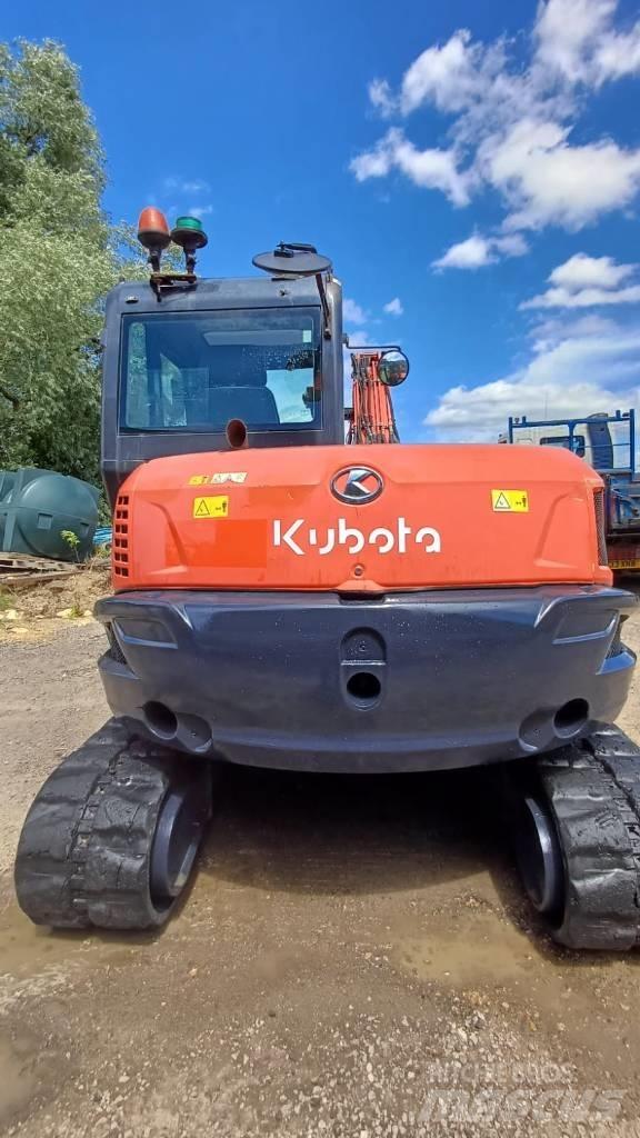 Kubota KX 080-4 Vidutinės galios ekskavatoriai 7-12 t