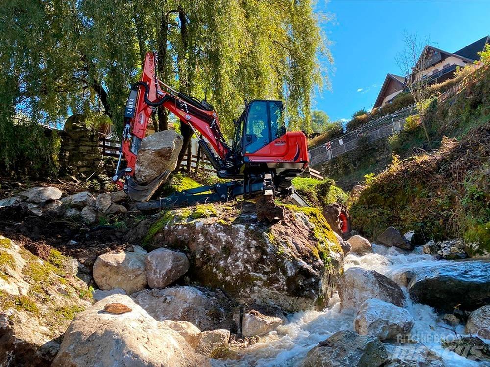 Euromach R755 Amfibiniai ekskavatoriai