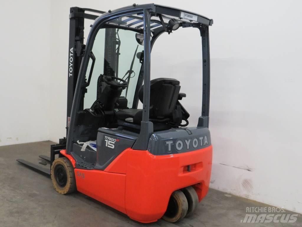 Toyota 8FBE15T Elektriniai šakiniai krautuvai